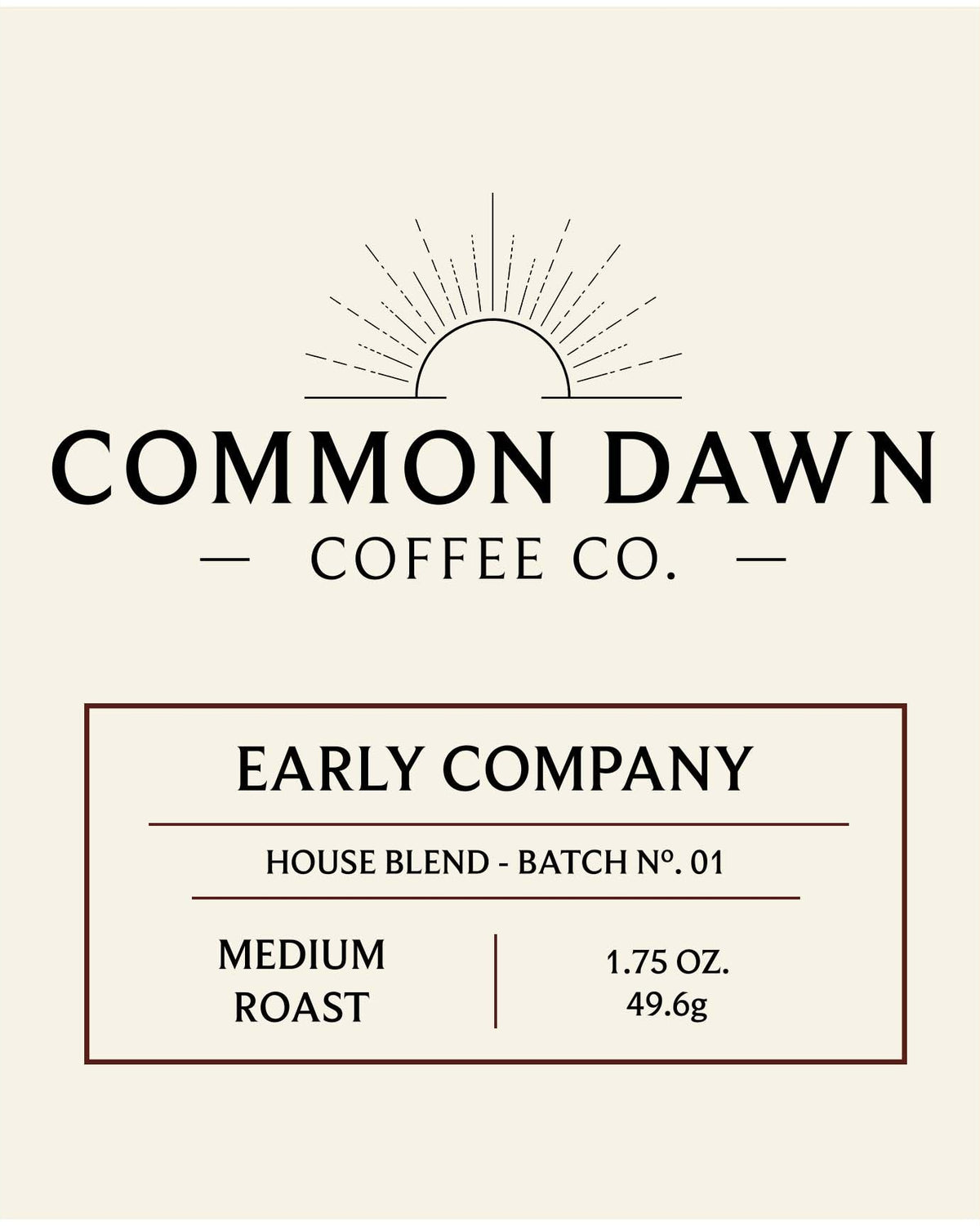 Early Company - Batch № 01